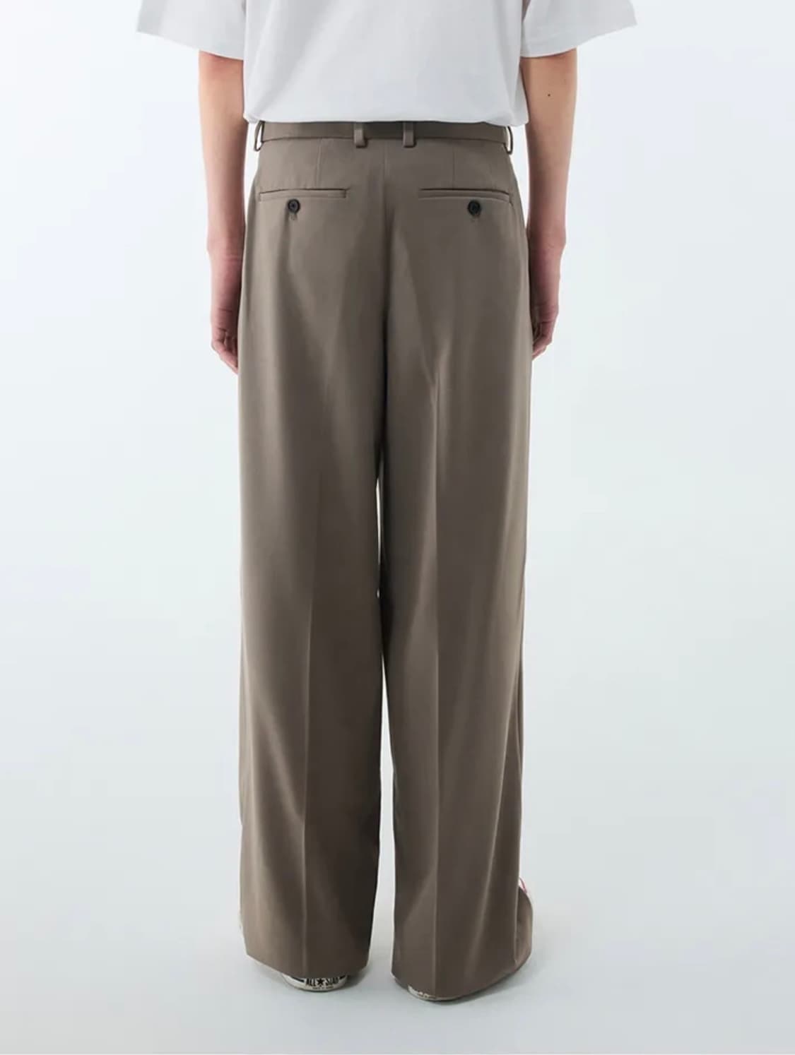 무신사 슈퍼 와이드 히든 밴딩 슬랙스 상품이미지2