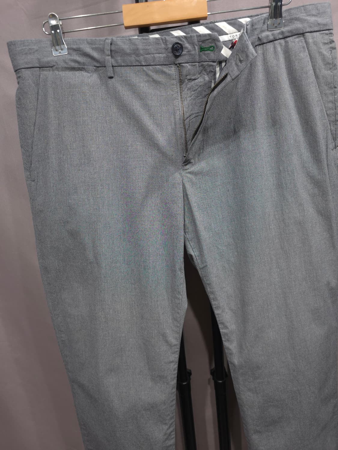 타미힐피거 잔패턴 스트레치 치노 팬츠 36 상품이미지2