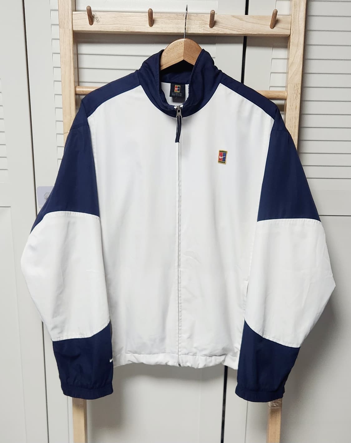 나이키 테니스 로고 바람막이 배색 자켓 상품이미지4