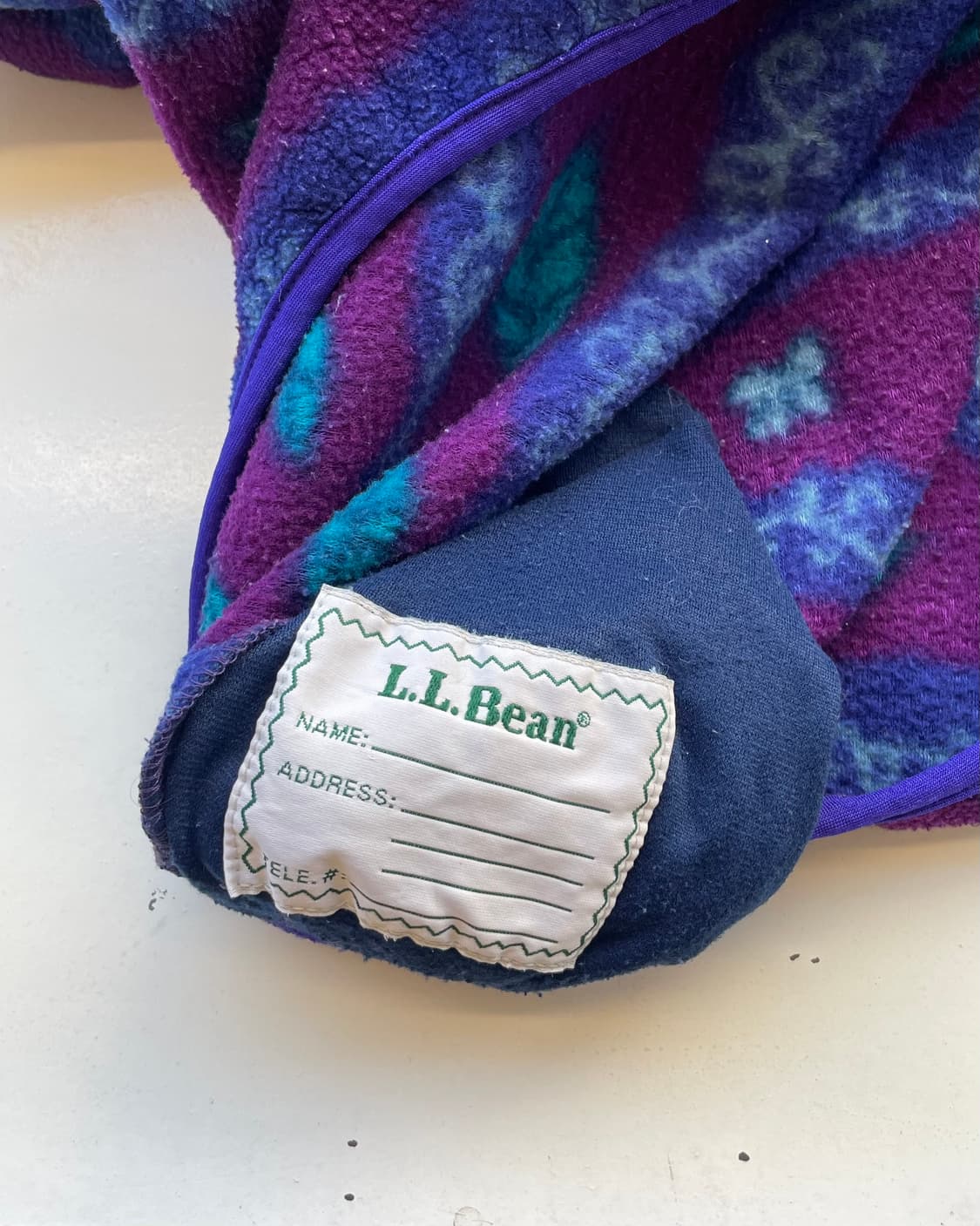 L.L. Bean pattern fleece snap-t 엘엘빈 스냅티 상품이미지8