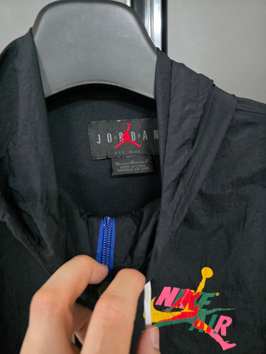 나이키 조던 점프맨 클래식 바람막이 m 95-100 상품이미지3