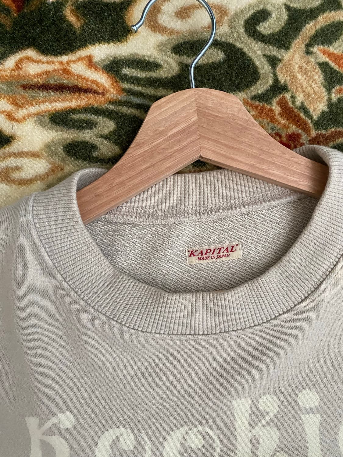 Kapital kookie 스웨트셔츠 상품이미지2