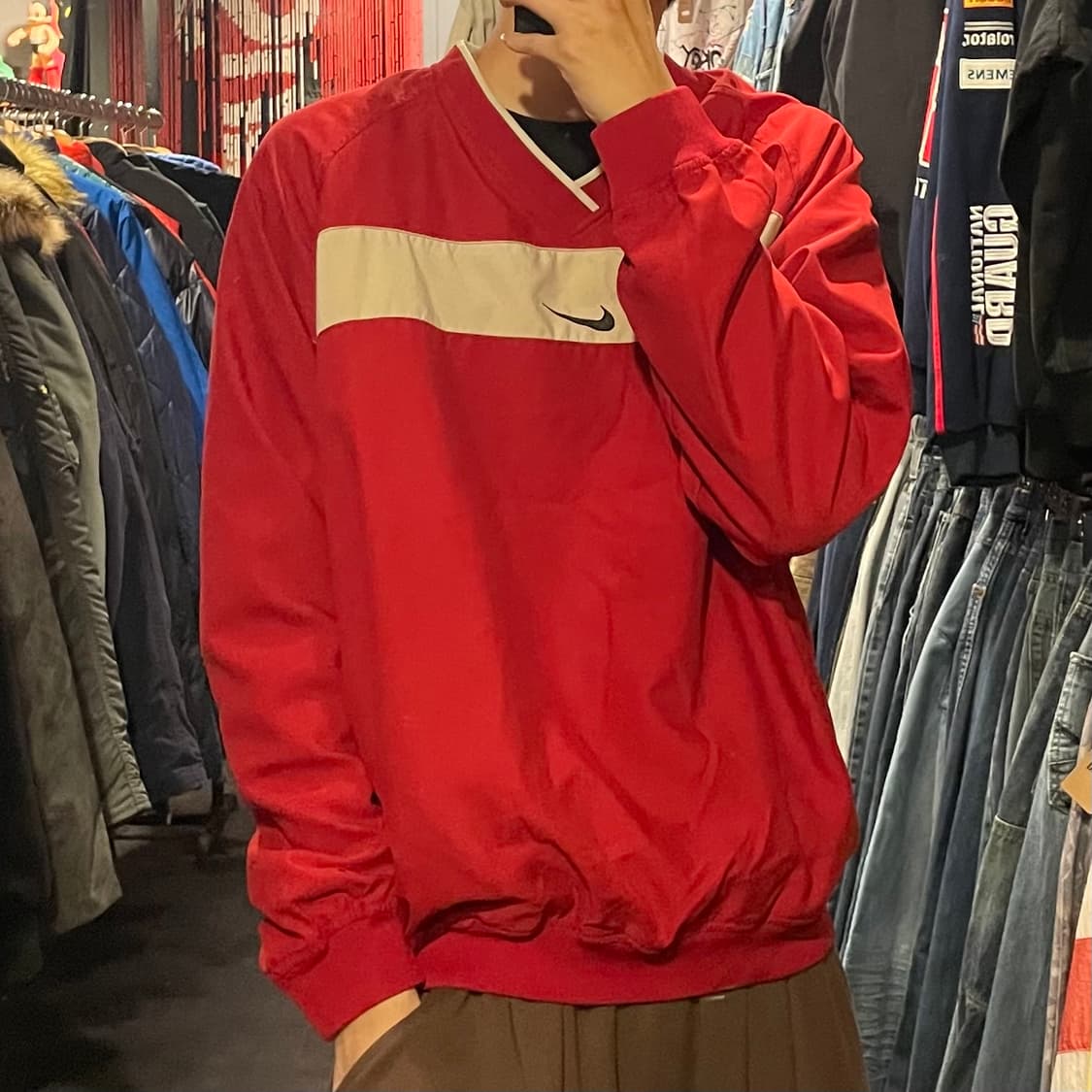 [IM] nike 나이키 레드 투톤 웜업 상품이미지5