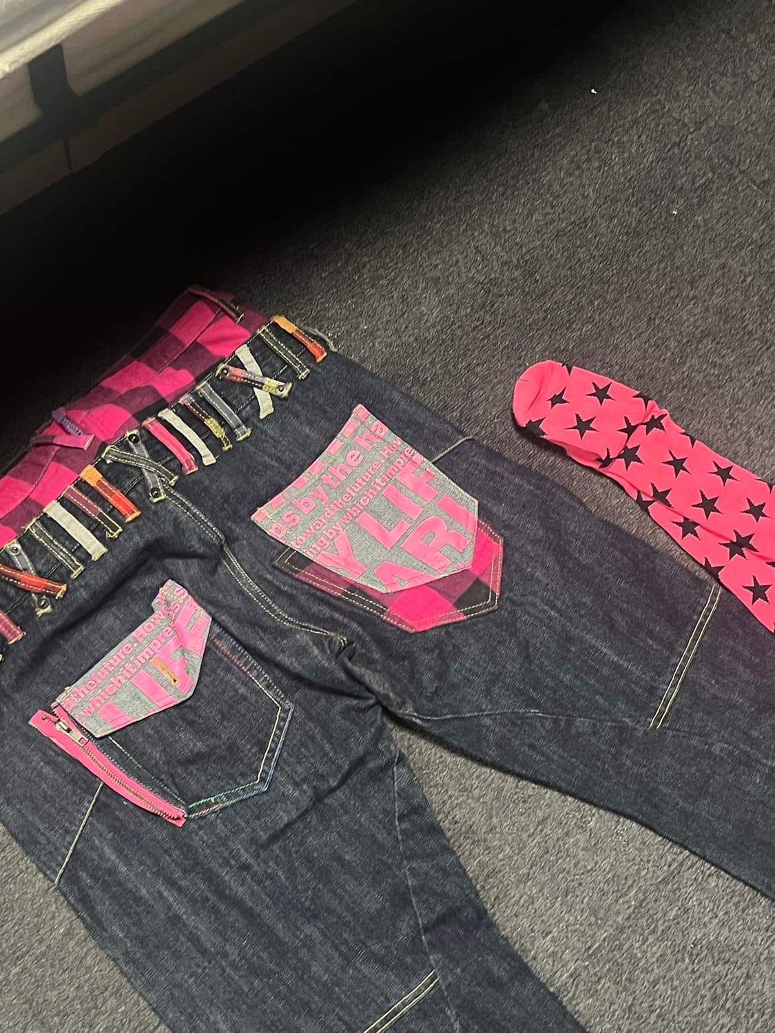 Emo&Scene mood Denim pants 상품이미지5