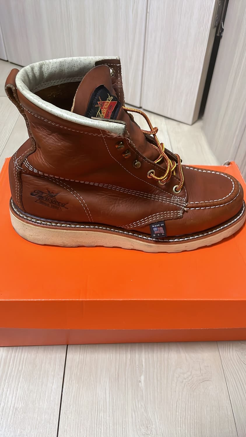 Thorogood 쏘로굿 목토 워커 부츠 브라운 7 D 250 255 상품이미지7