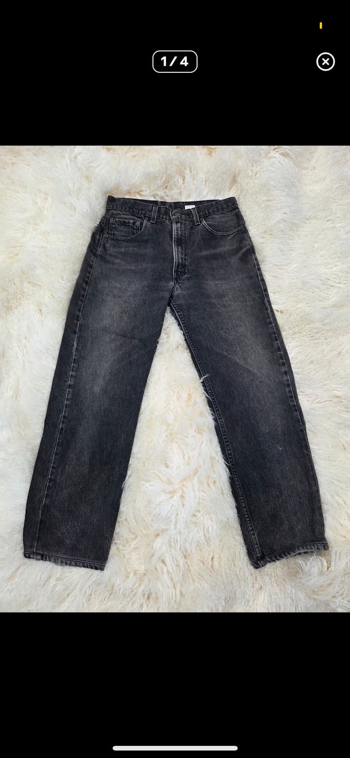 90’s 리바이스 505 블랙진 상품이미지1