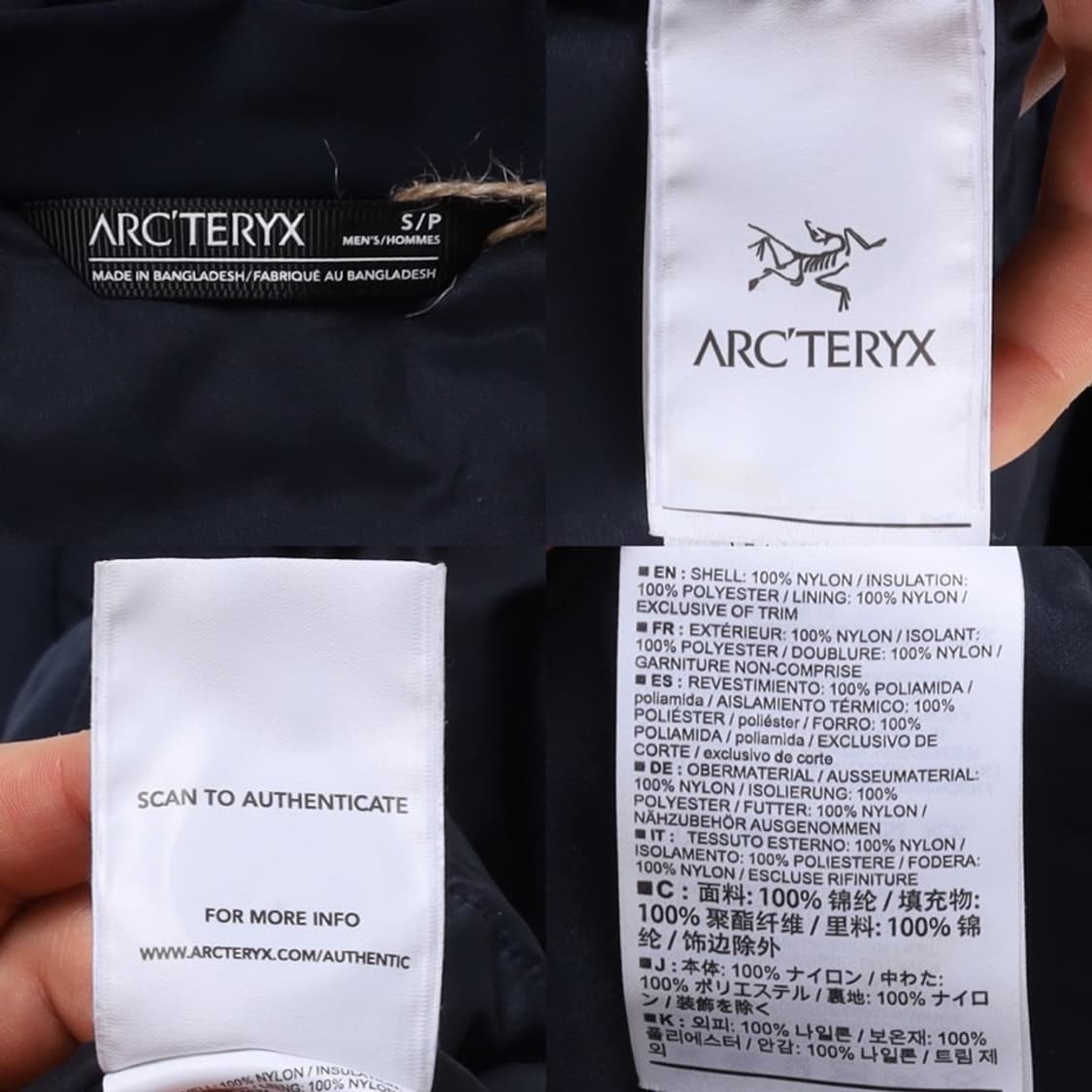 아크테릭스 Arc'teryx Atom AR Hoody   상품이미지8