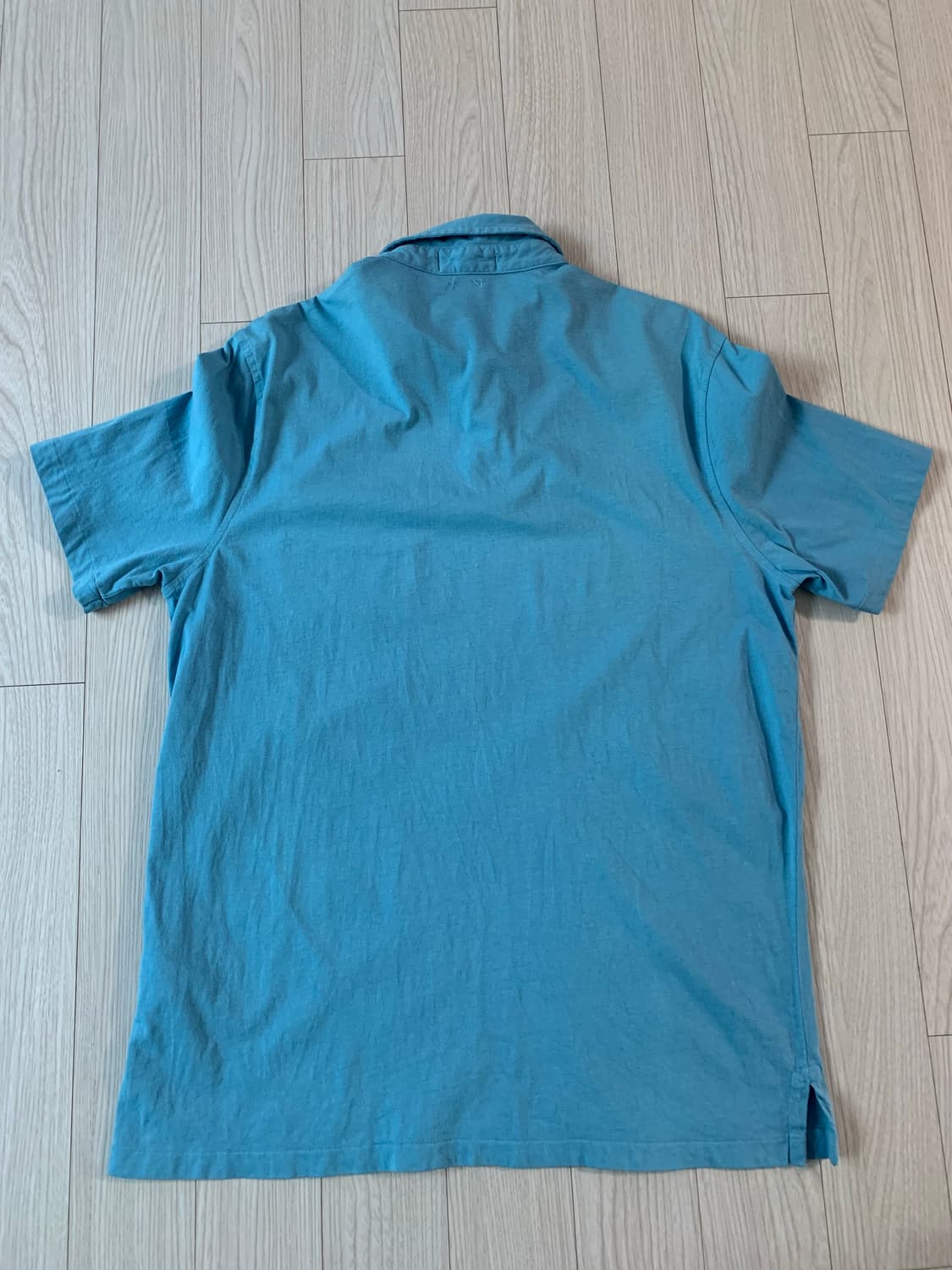 폴로 랄프로렌 클래식 핏 가먼트 다이 포켓 폴로 셔츠 상품이미지5