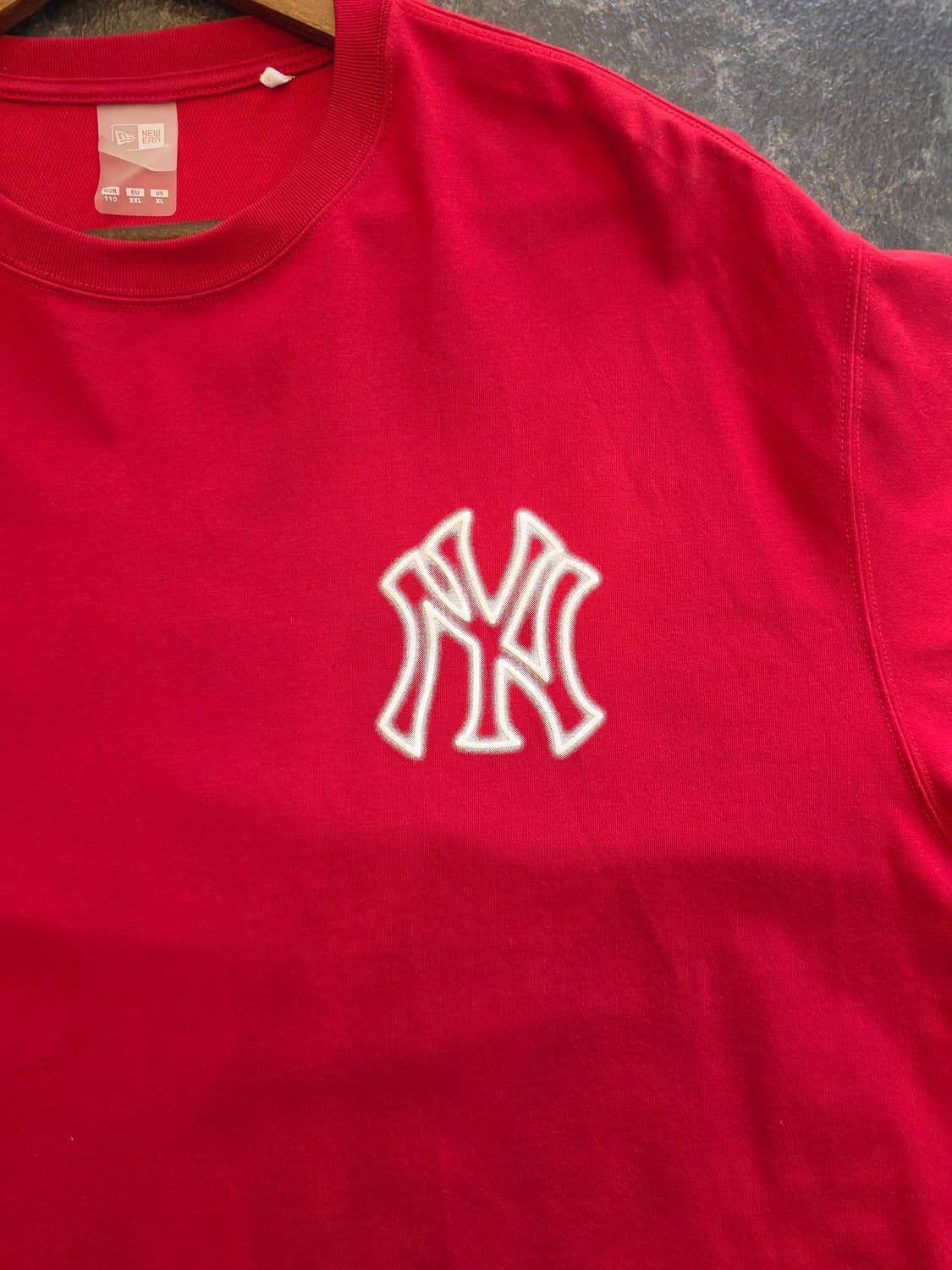 [뉴에라] MLB 뉴욕 양키스 네온 로고 티셔츠 삼바 상품이미지2