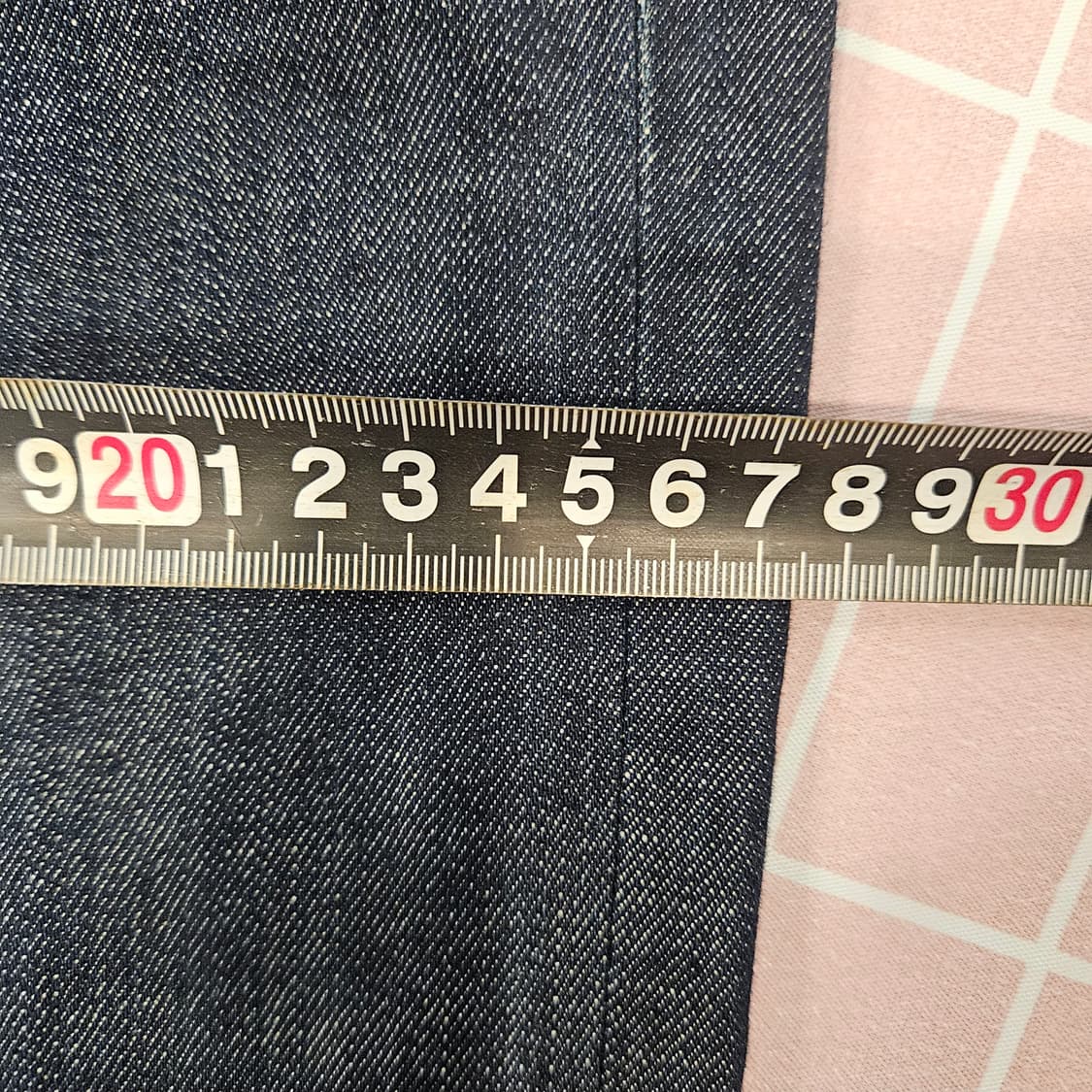 PLAC 블랙 데님 일자핏 청바지 M 31 상품이미지8