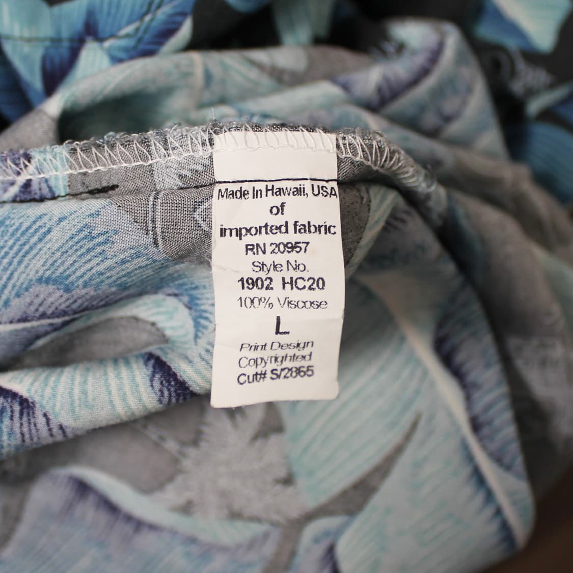 00's Harley-Davidson 하와이안 셔츠 알로하 패턴 USA  상품이미지4