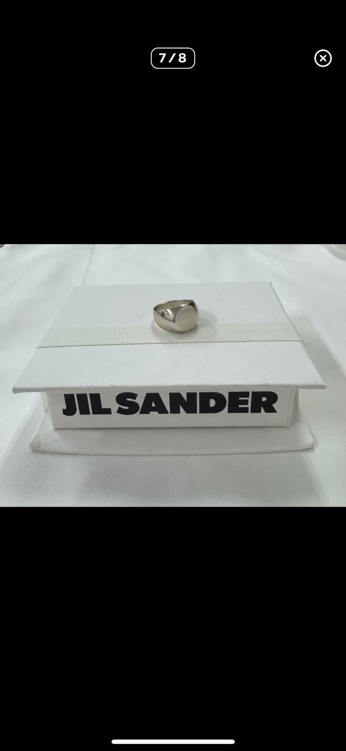jil sander 925 silver ring (m) 상품이미지7