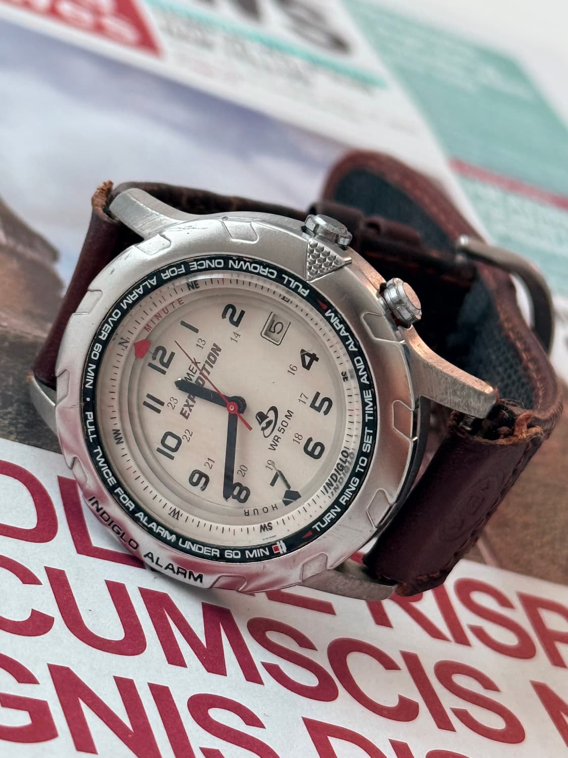 Timex 타이맥스 익스페디션 인디글로 아날로그 알람 상품이미지5