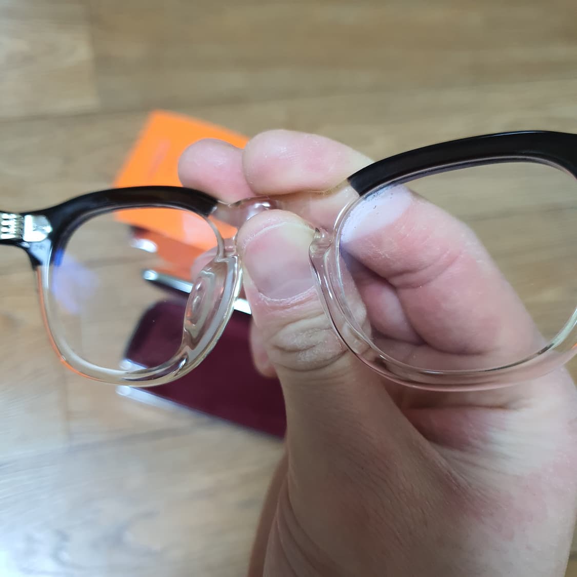 래쉬 RETROSPECT 클리프트 안경 Clift(44) 판매합니다. 상품이미지4