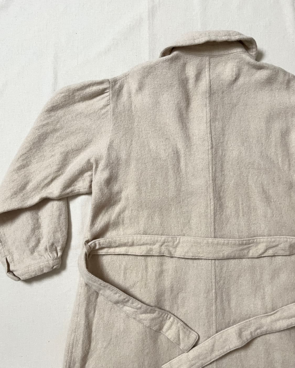 Tao comme des garcons 축융 울 셔링 롱코트 꼼데가르송 상품이미지6