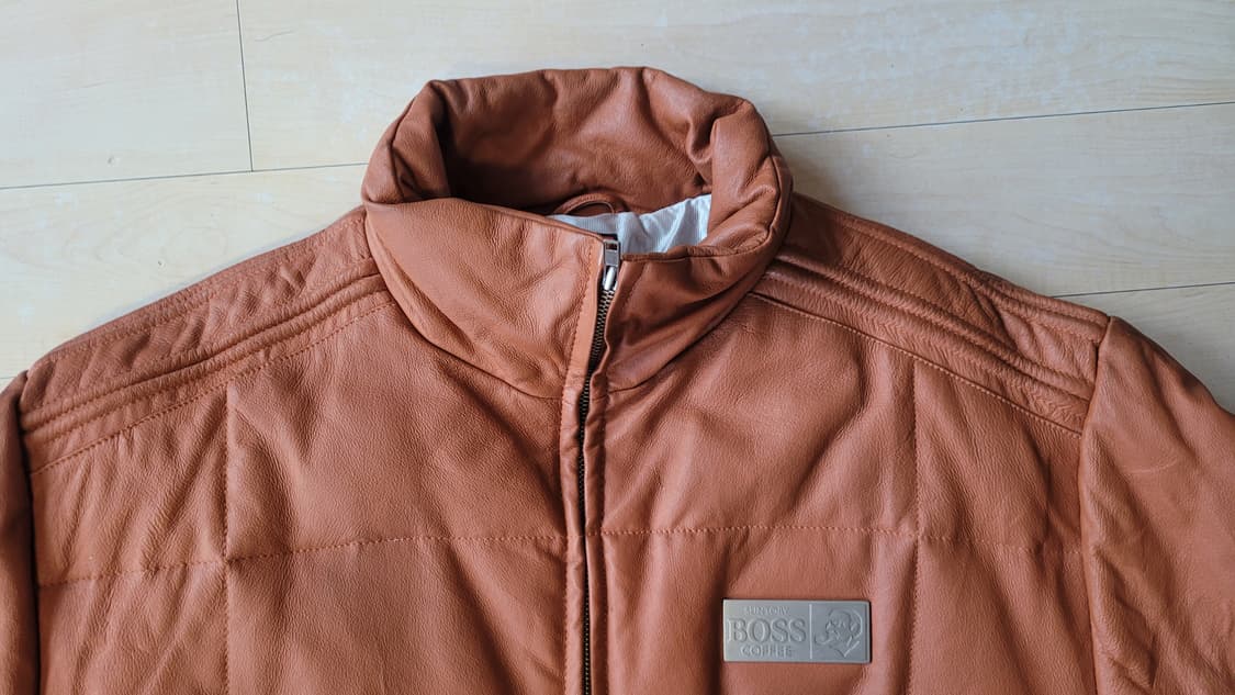 Suntory Boss 가죽다운파카 상품이미지2