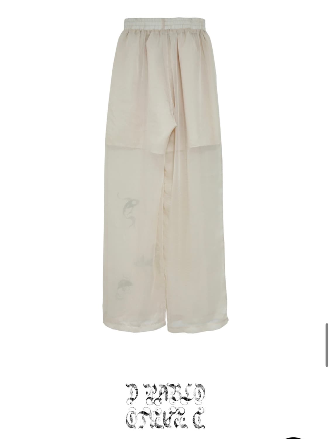 디파블로 베이지 시스루 팬츠 Beige see through pants 상품이미지2