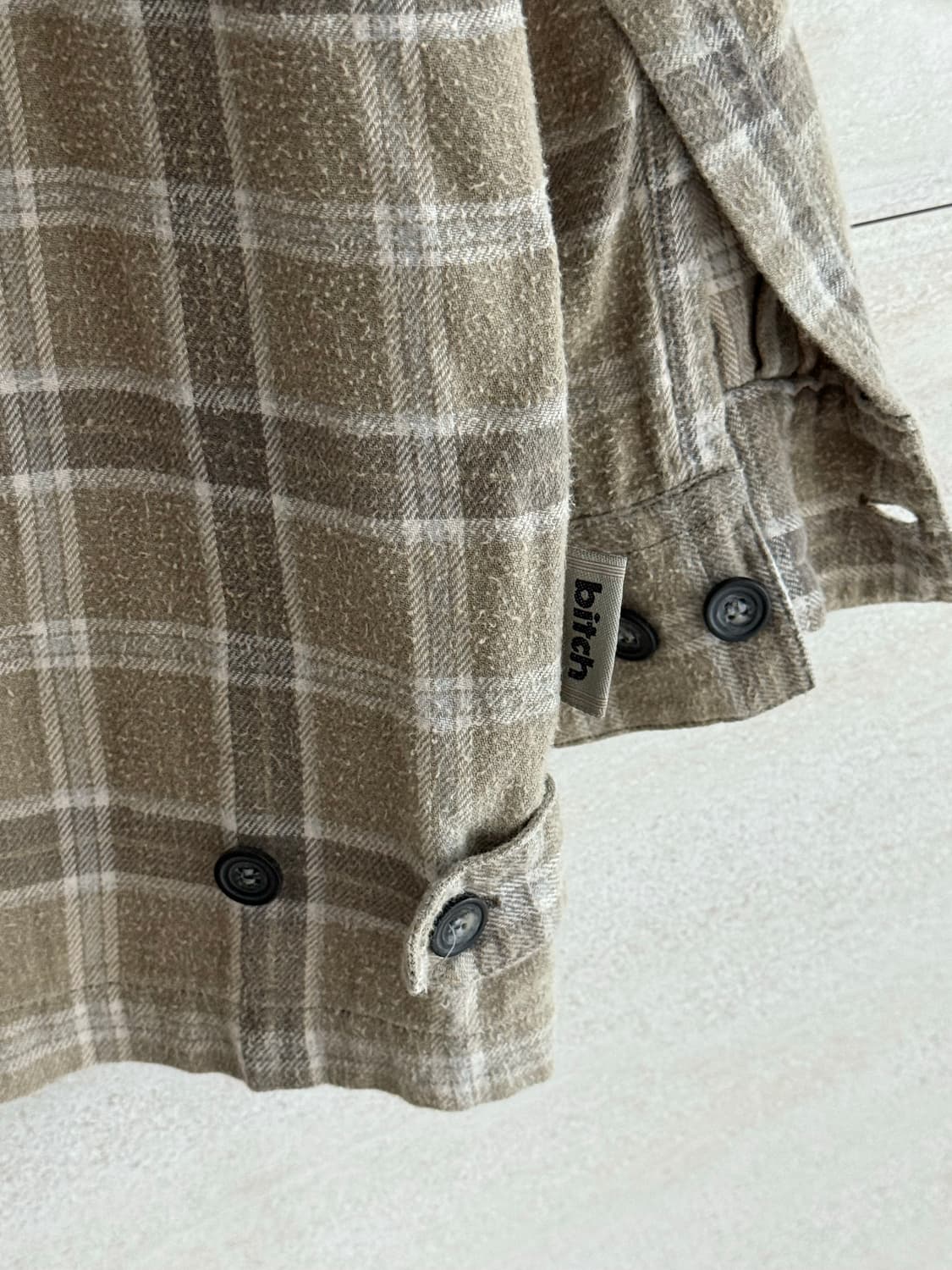 90s Bitch Sakteboards 체크 셔츠 상품이미지5