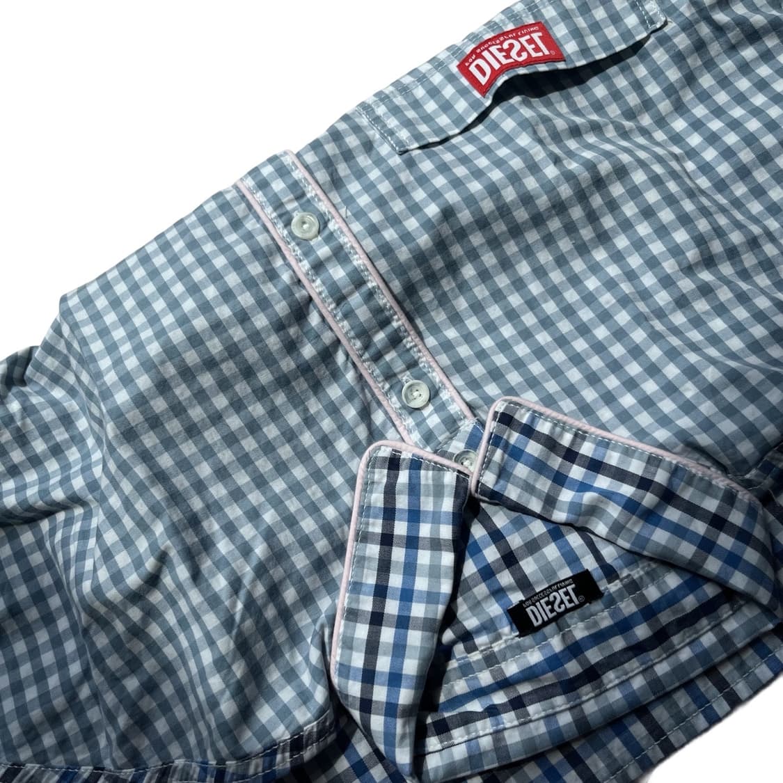 Diesel vintage checkered shirt 상품이미지4