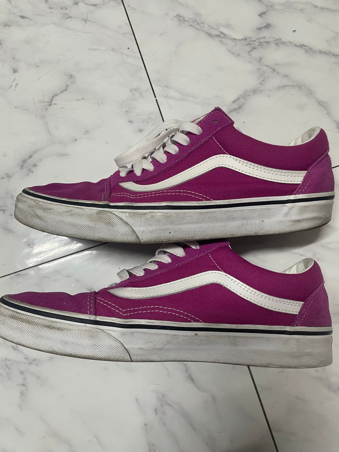 반스 올드스쿨 푸시아레드 275 상품이미지4