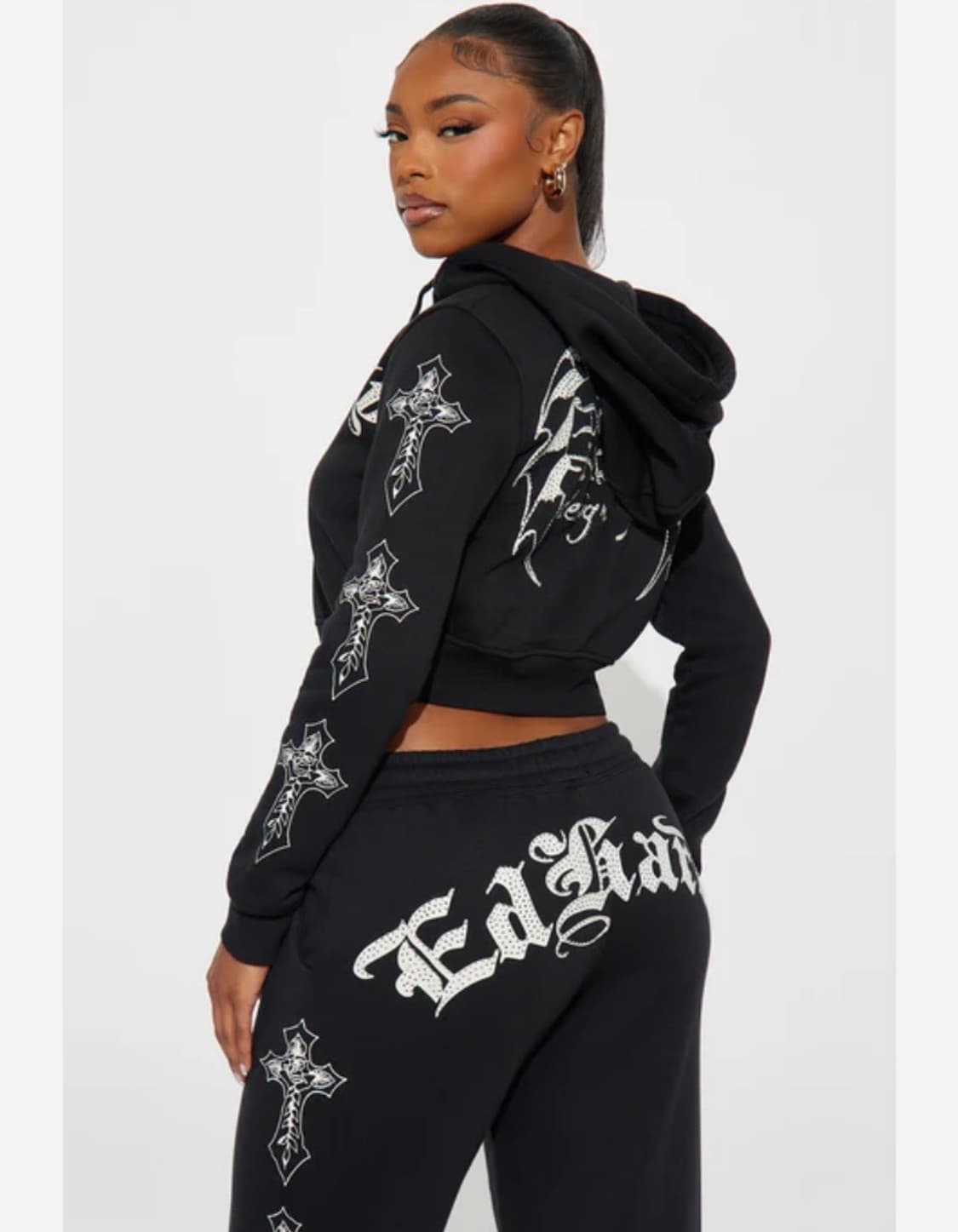 [새제품] 에드하디 후드집업 스웻팬츠 셋업 상품이미지9