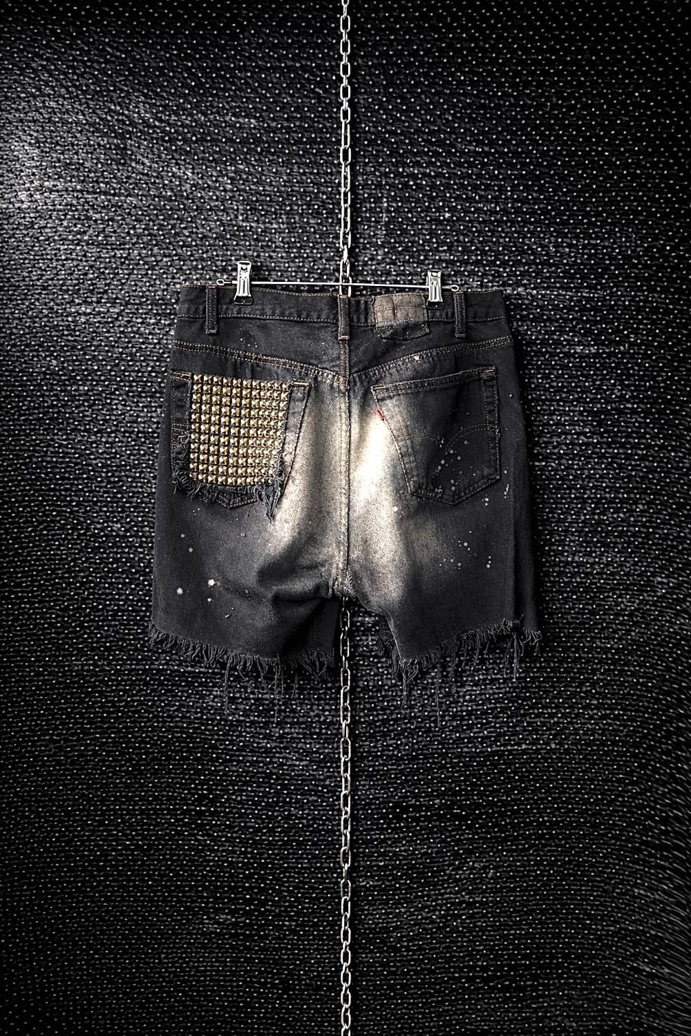 스터드 커스텀 워싱데님팬츠 상품이미지2