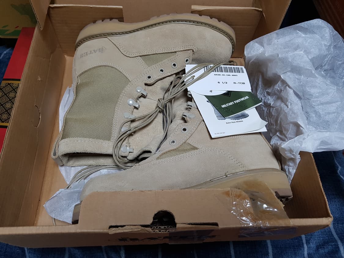 Bates 베이츠 밀리터리 컴뱃 부츠 전투화 군화 6.5W 판매 상품이미지1