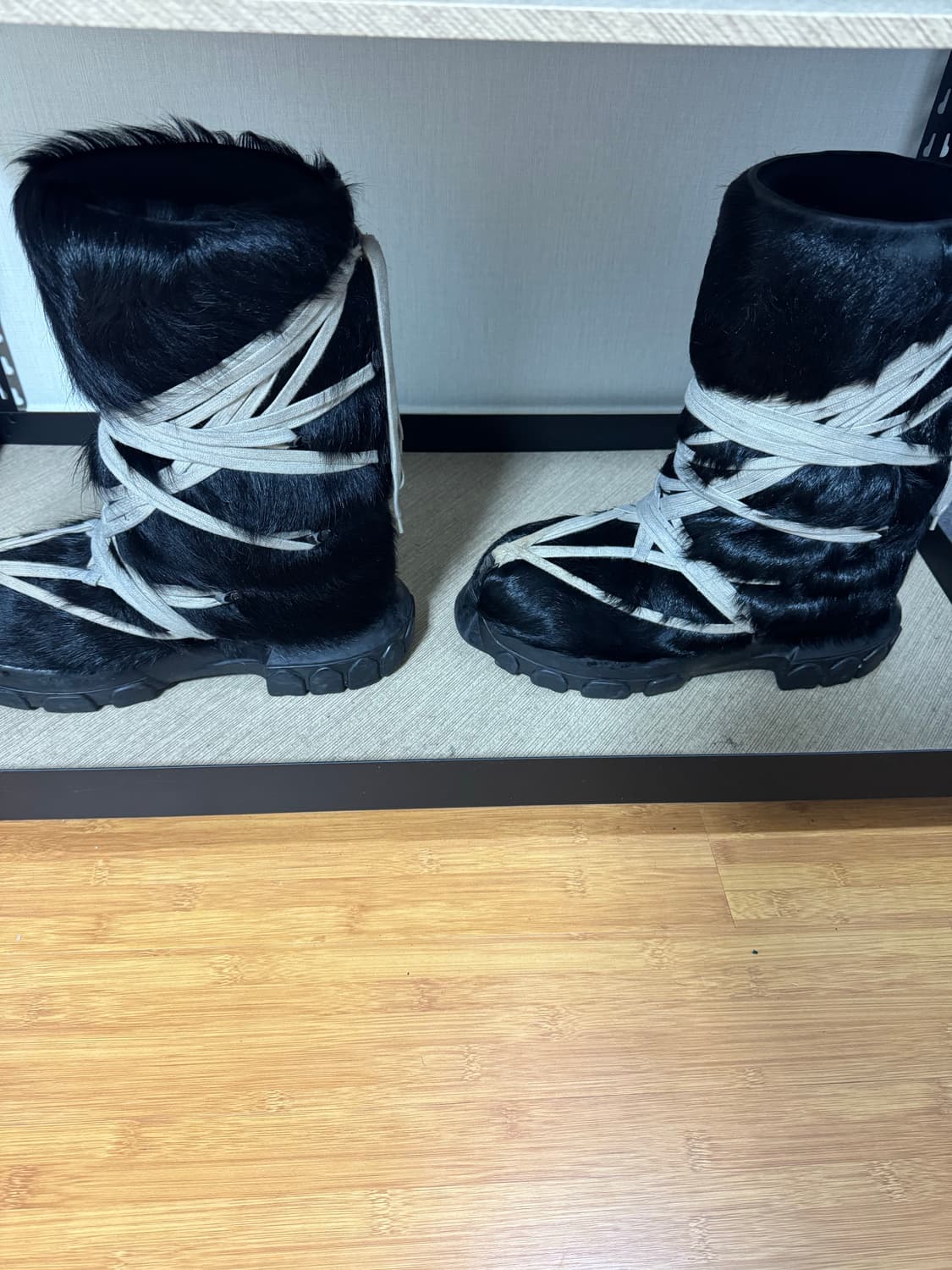 릭오웬스 루나 포니 헤어 부츠 상품이미지4