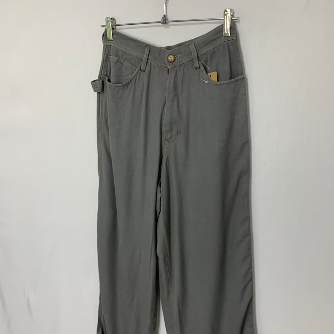 45rpm 데님라인 코튼 와이드 팬츠 그레이 M 27-28인치 상품이미지4