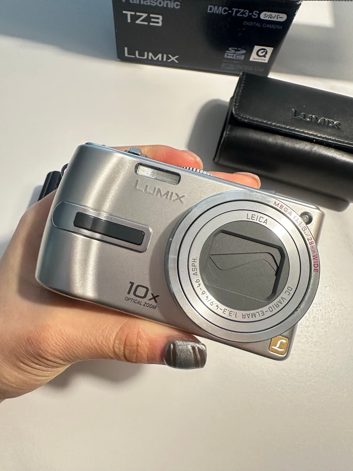 파나소닉 루믹스 DMC-TZ3 실버 디카 상품이미지1
