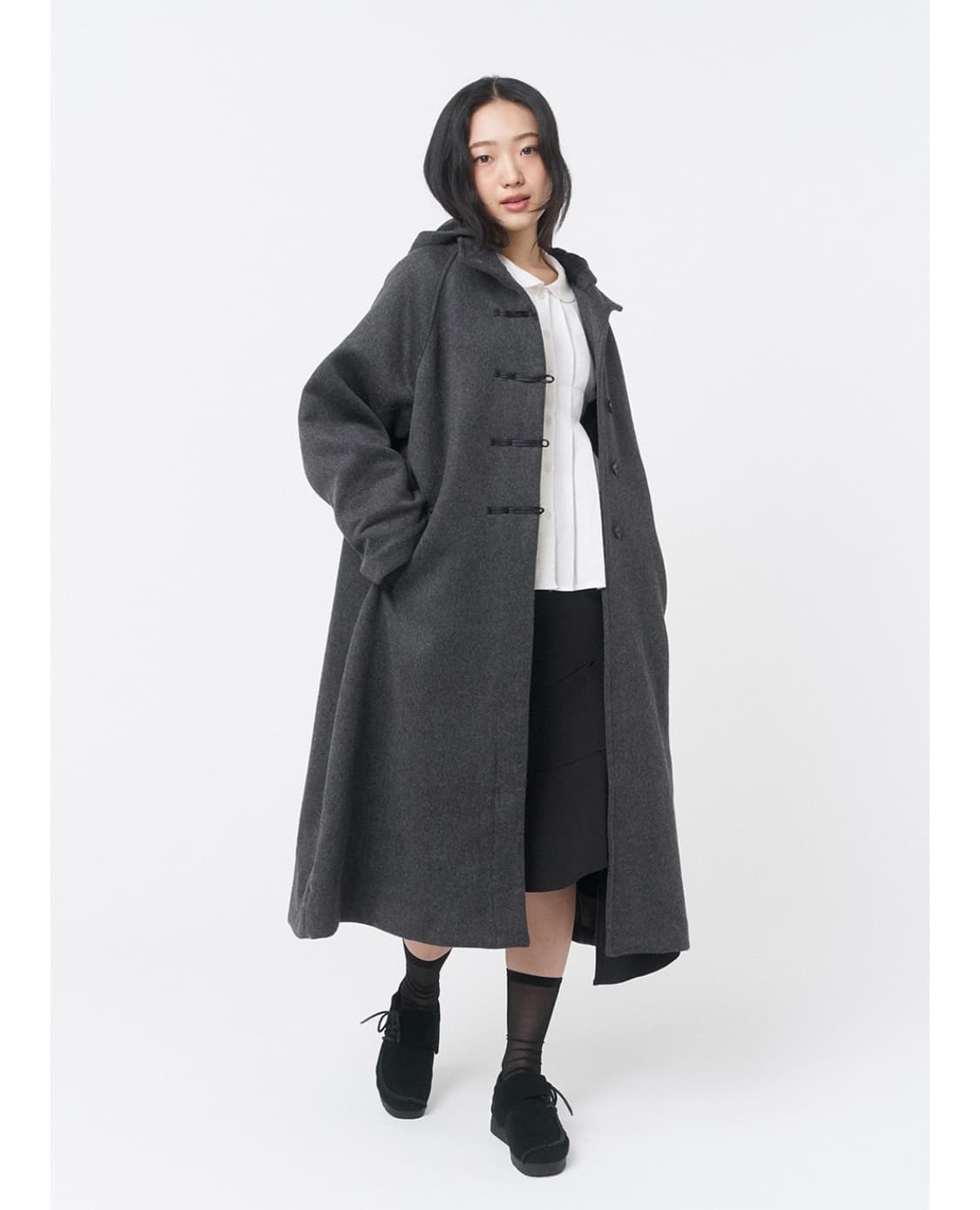 미세키서울 후드 코트 상품이미지1