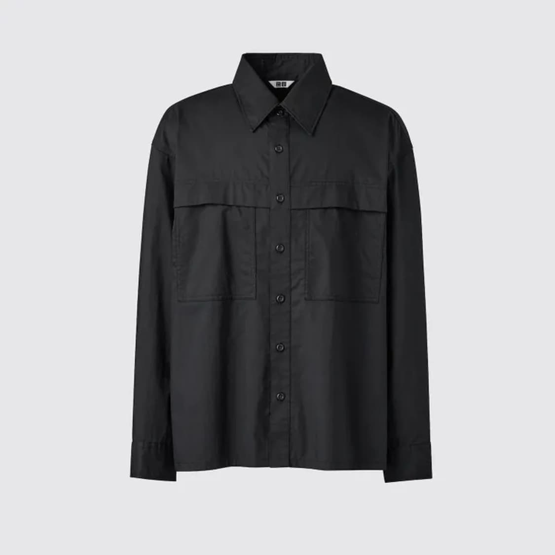 유니클로 U 유틸리티 오버사이즈셔츠 S 상품이미지1