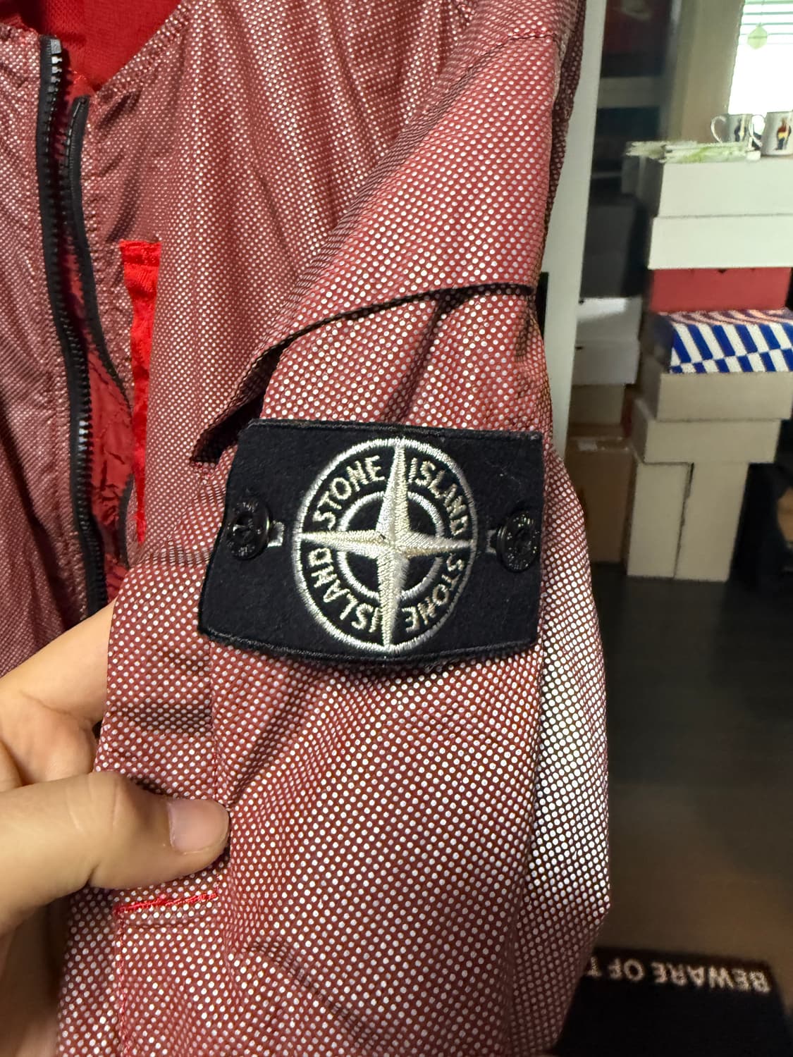 스톤아일랜드 반사 걍량 자켓 상품이미지2