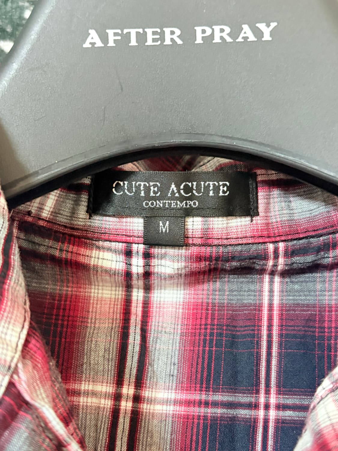 CUTE ACUTE CONTEMPO polo half t-shirt  상품이미지4