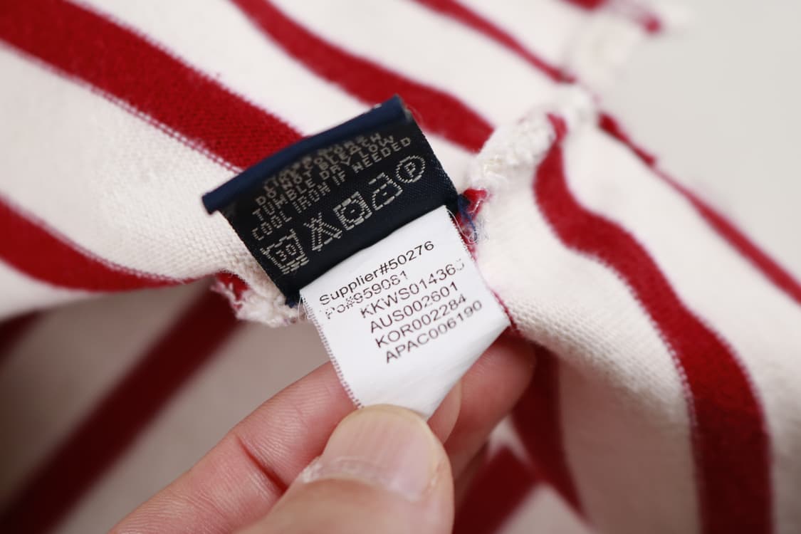 [여성 L] 폴로 진스 스트라이프 마린 티셔츠 상품이미지7