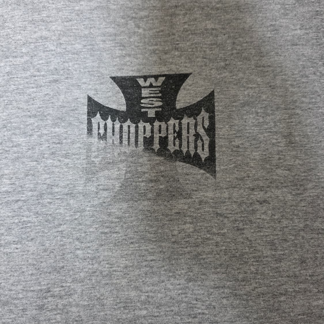 [3XL] 빈티지 WCC 웨스트 코스트 차퍼스 롱슬리브 그레이 숏 상품이미지5