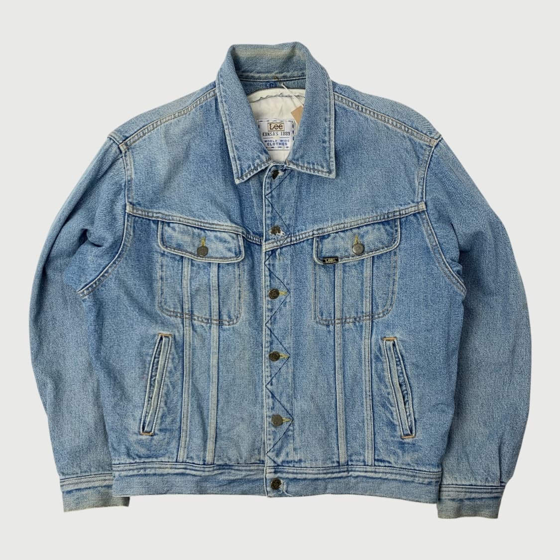 [100/정품] 90s lee 리 데님 트러커 자켓 상품이미지1