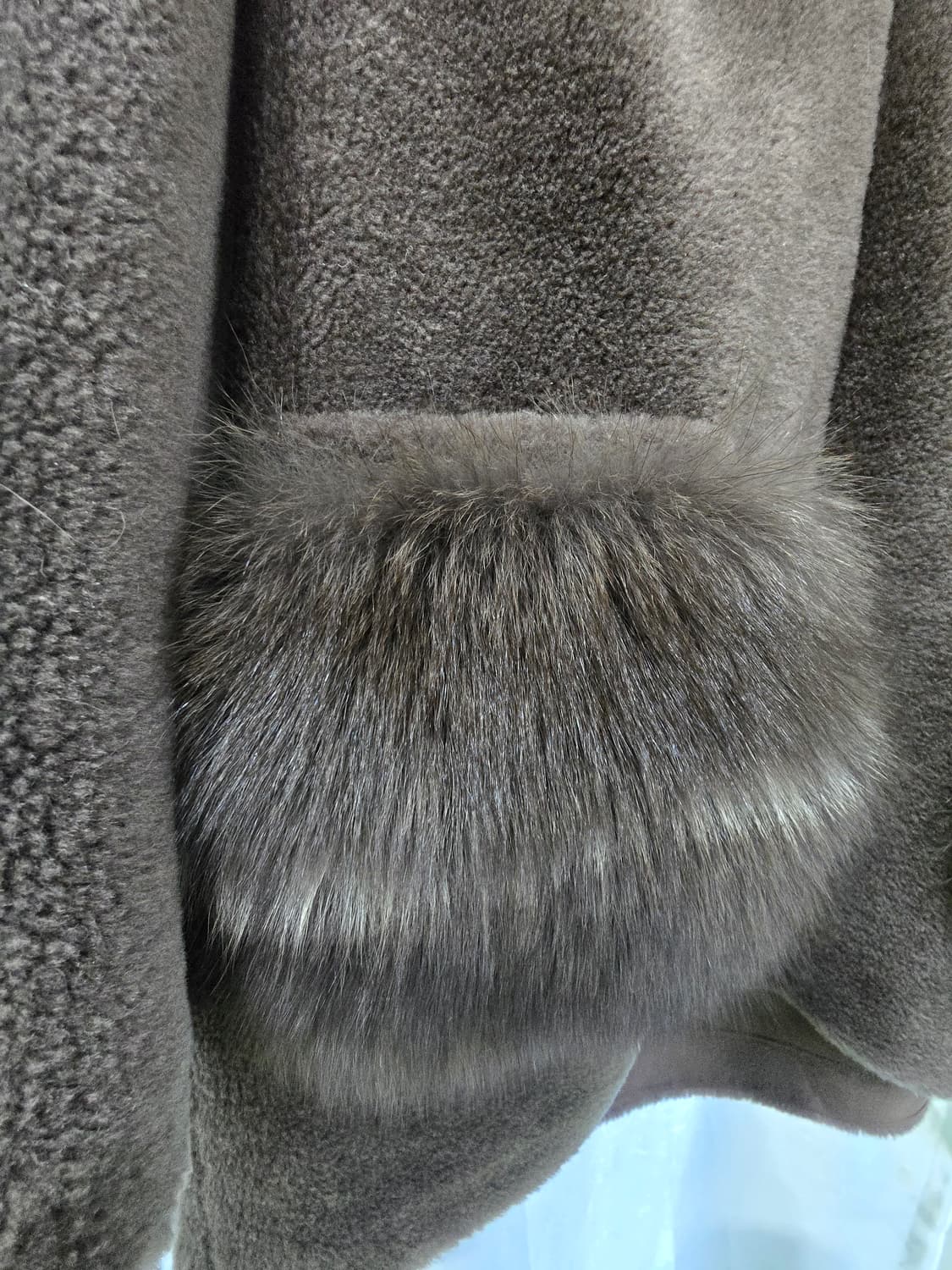 A&D Atelier의 여우털 후드 코트 상품이미지3