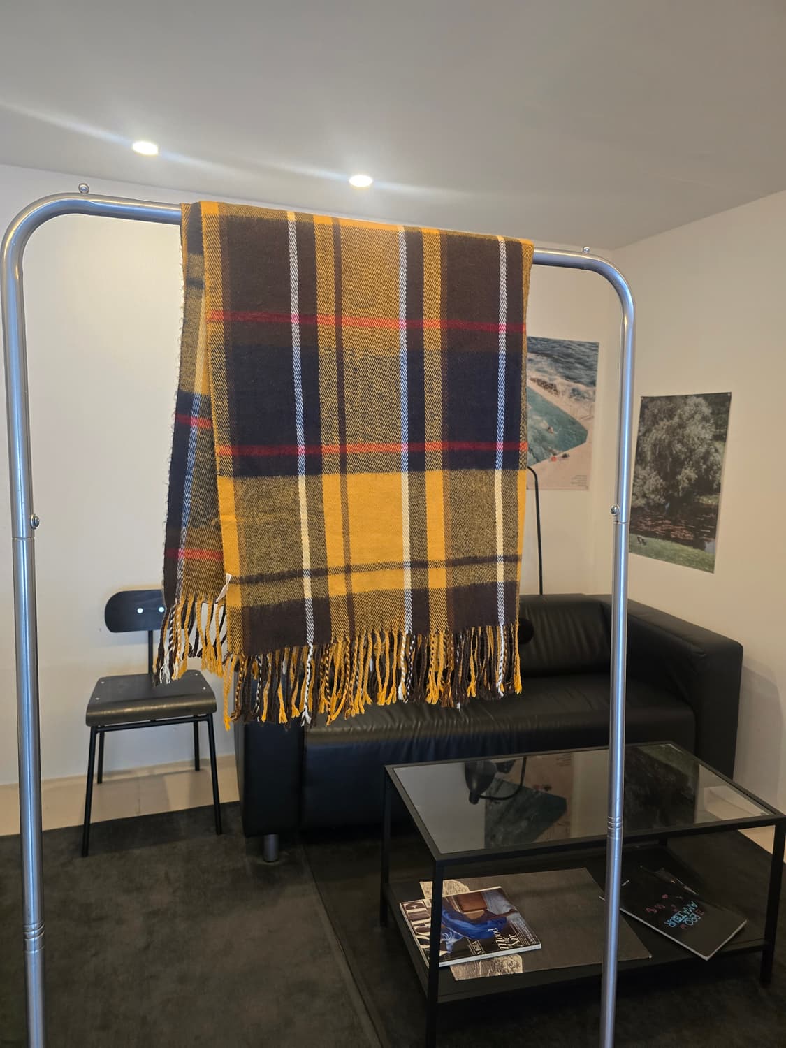 체크패턴 머플러/ 목도리 상품이미지2