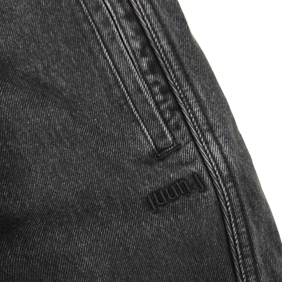 준지 흑청 조거팬츠  상품이미지3