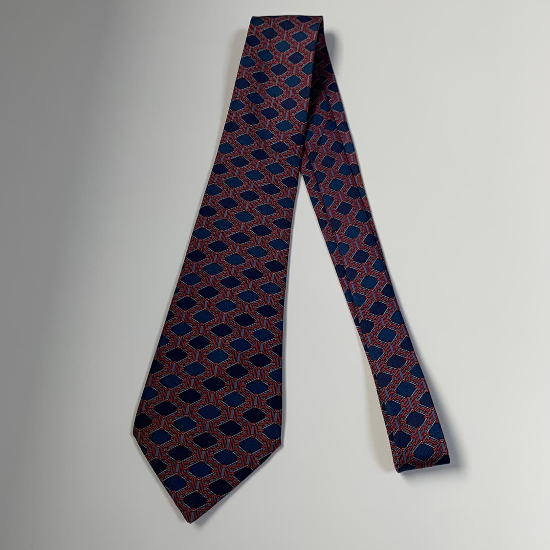 에르메스(HERMES) 명품넥타이 프랑스100실크 클래식넥타이 A등급 상품이미지8