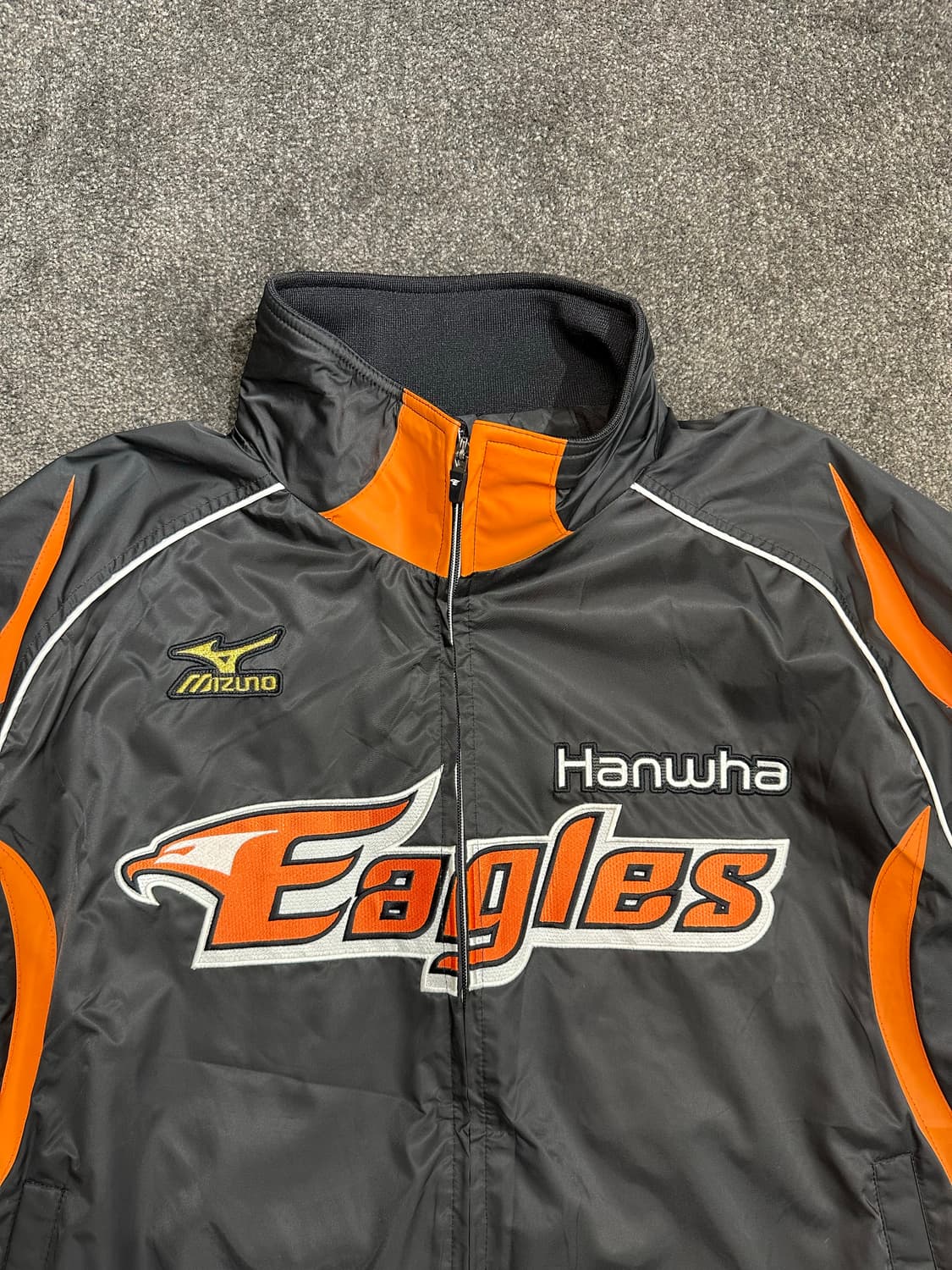 한화이글스 미즈노 춘추 점퍼 자켓XXL 상품이미지2