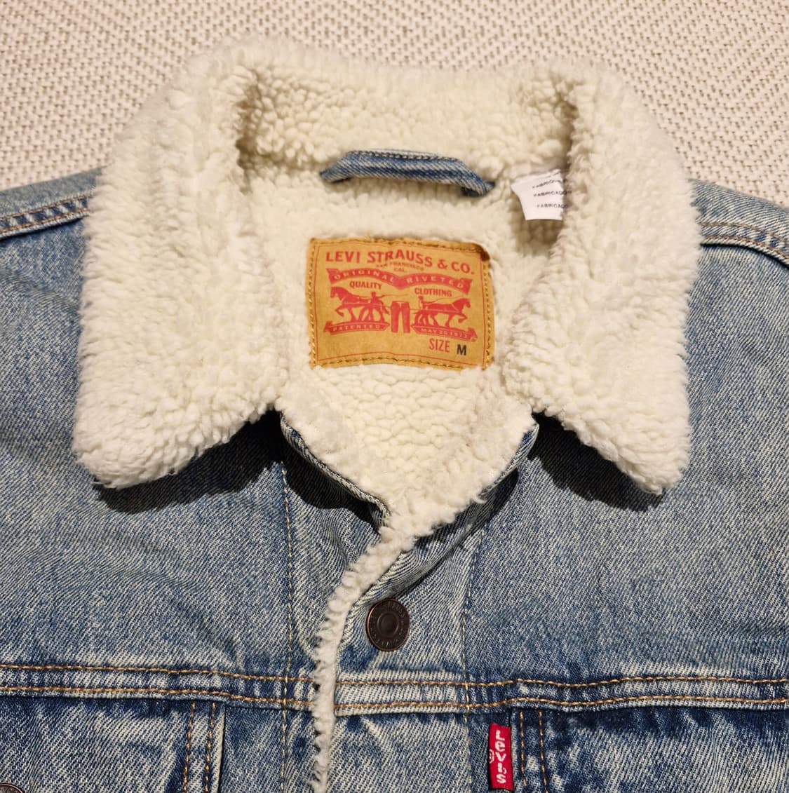 리바이스 타입 ||| 쉐르파 트러커 자켓 상품이미지4