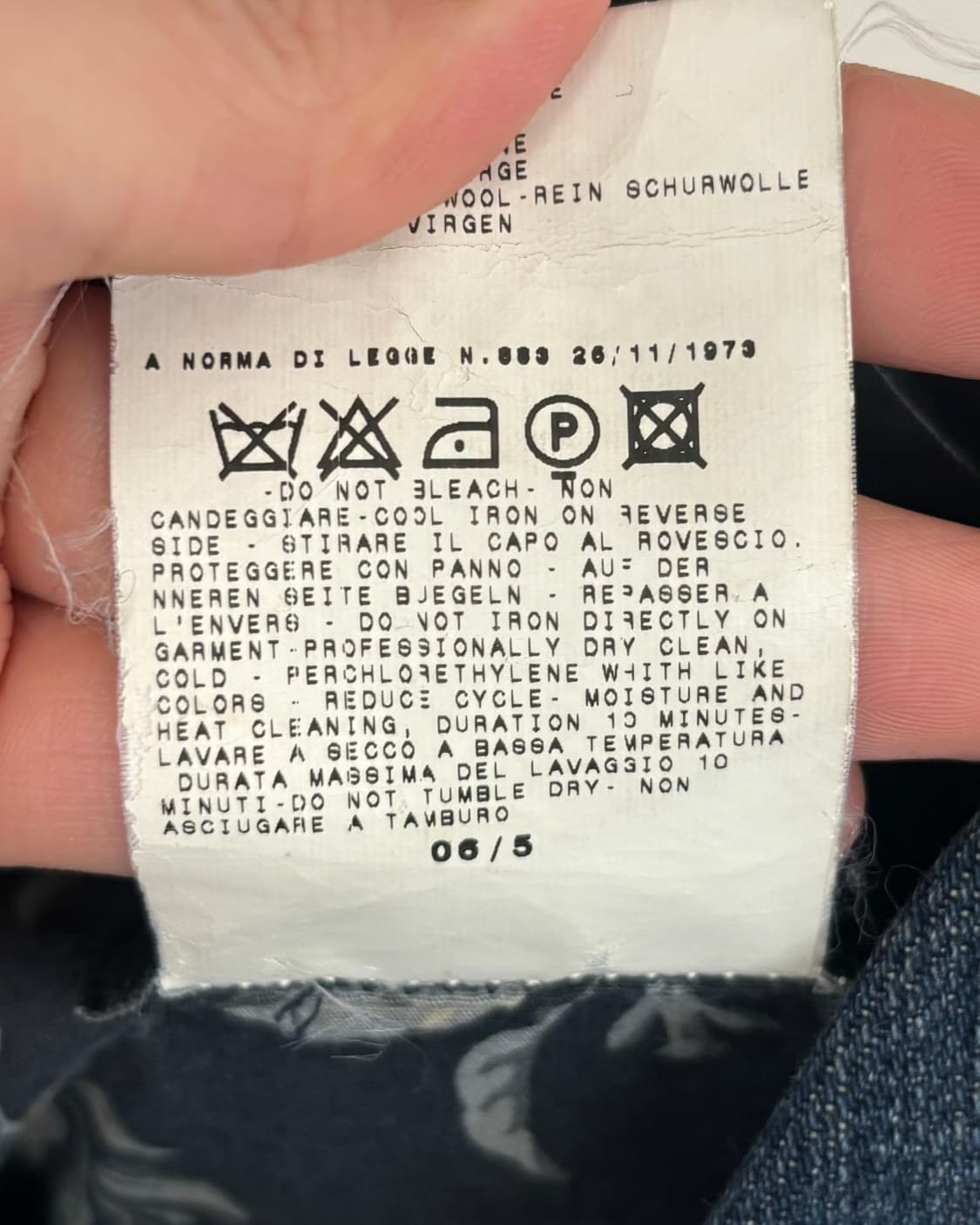 돌체 앤 가바나 데님 자켓 상품이미지8