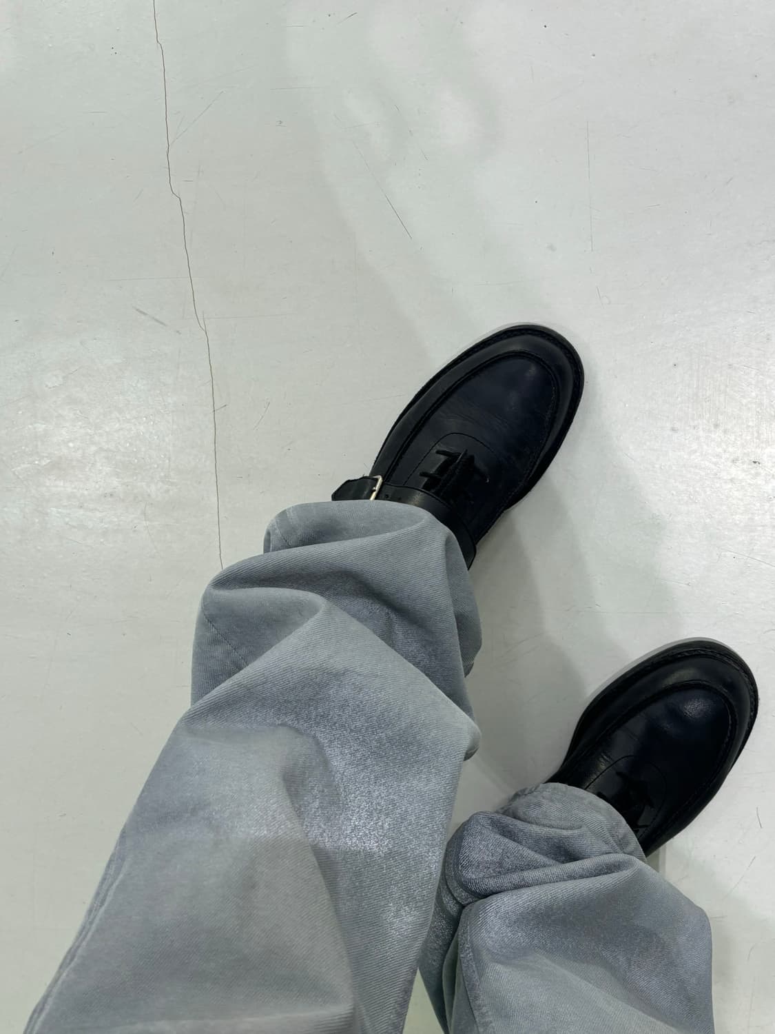 꼼데가르송 옴므 플러스 뭉크 스트랩 로퍼 상품이미지10