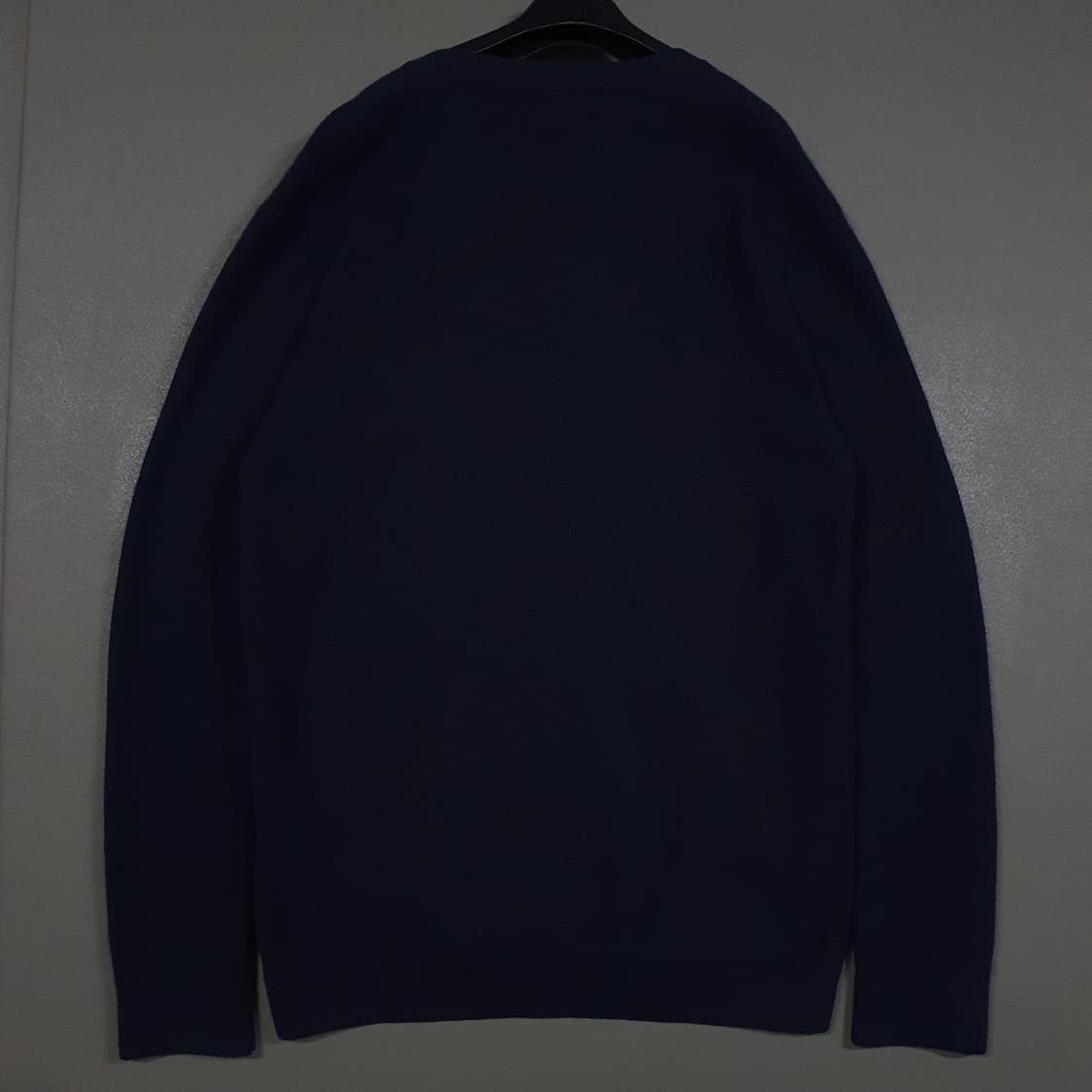 L) 헤지스 신형 22FW 다크네이비 울 모 캐시미어 니트 스웨터 가디건 상품이미지10