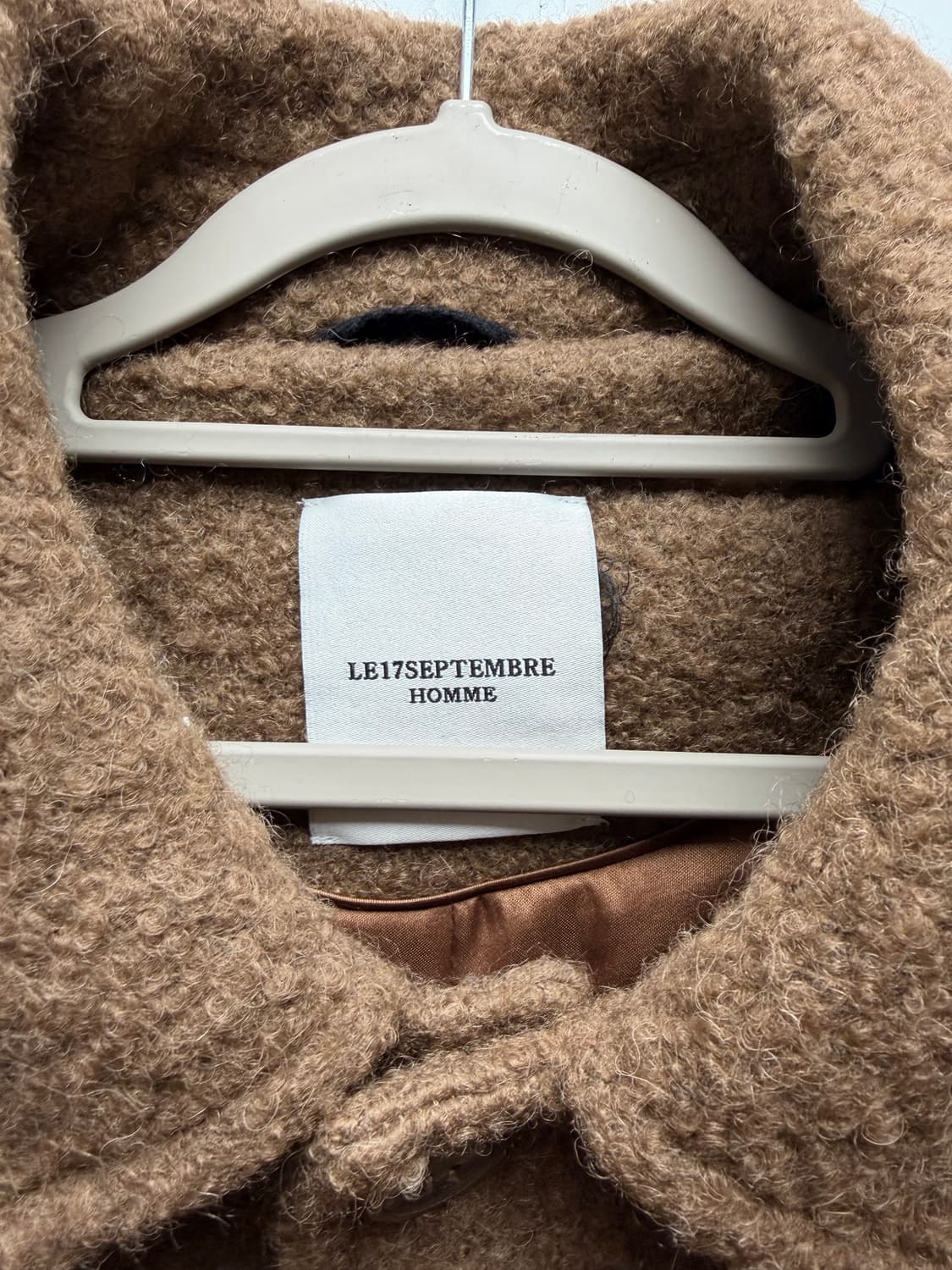 르셉템버 옴므 빅 칼라 코트 상품이미지4