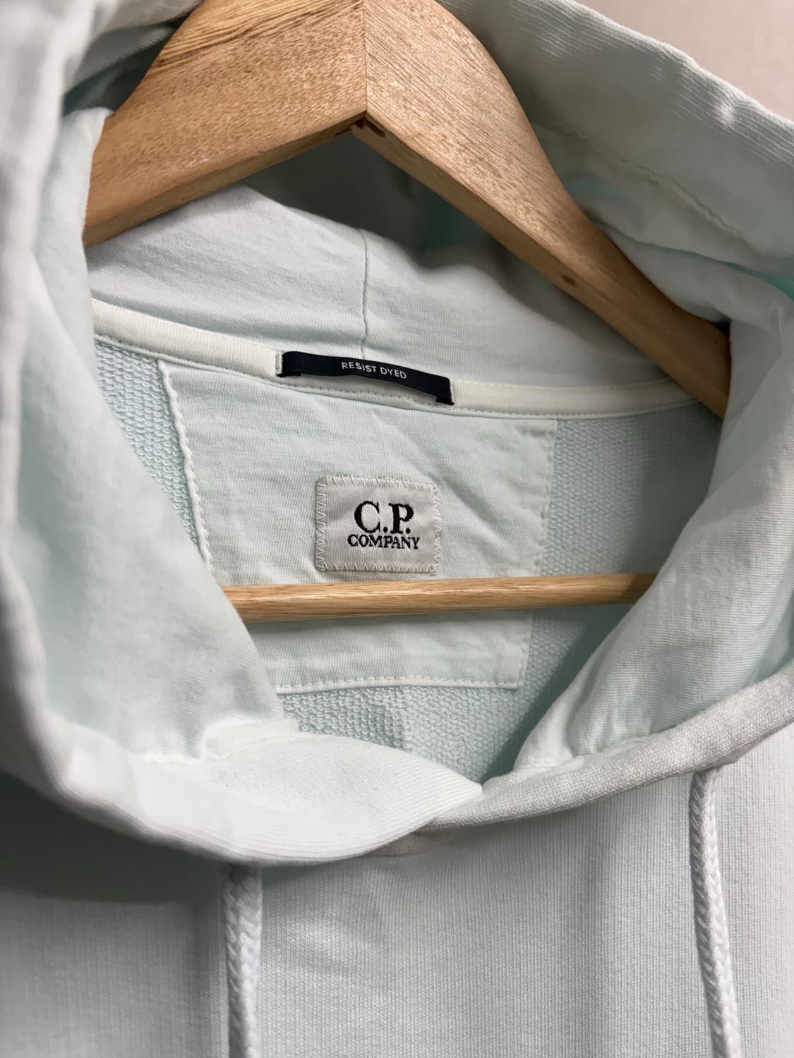cp 컴퍼니 화이트 블루 후디 상품이미지6
