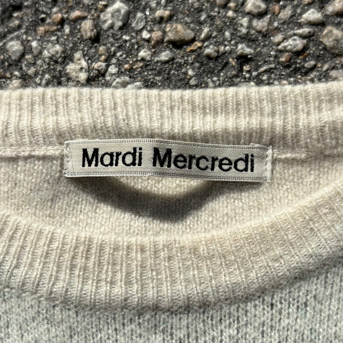 Mardi Mercredi 마르디 메크르디 울 니트 상품이미지4