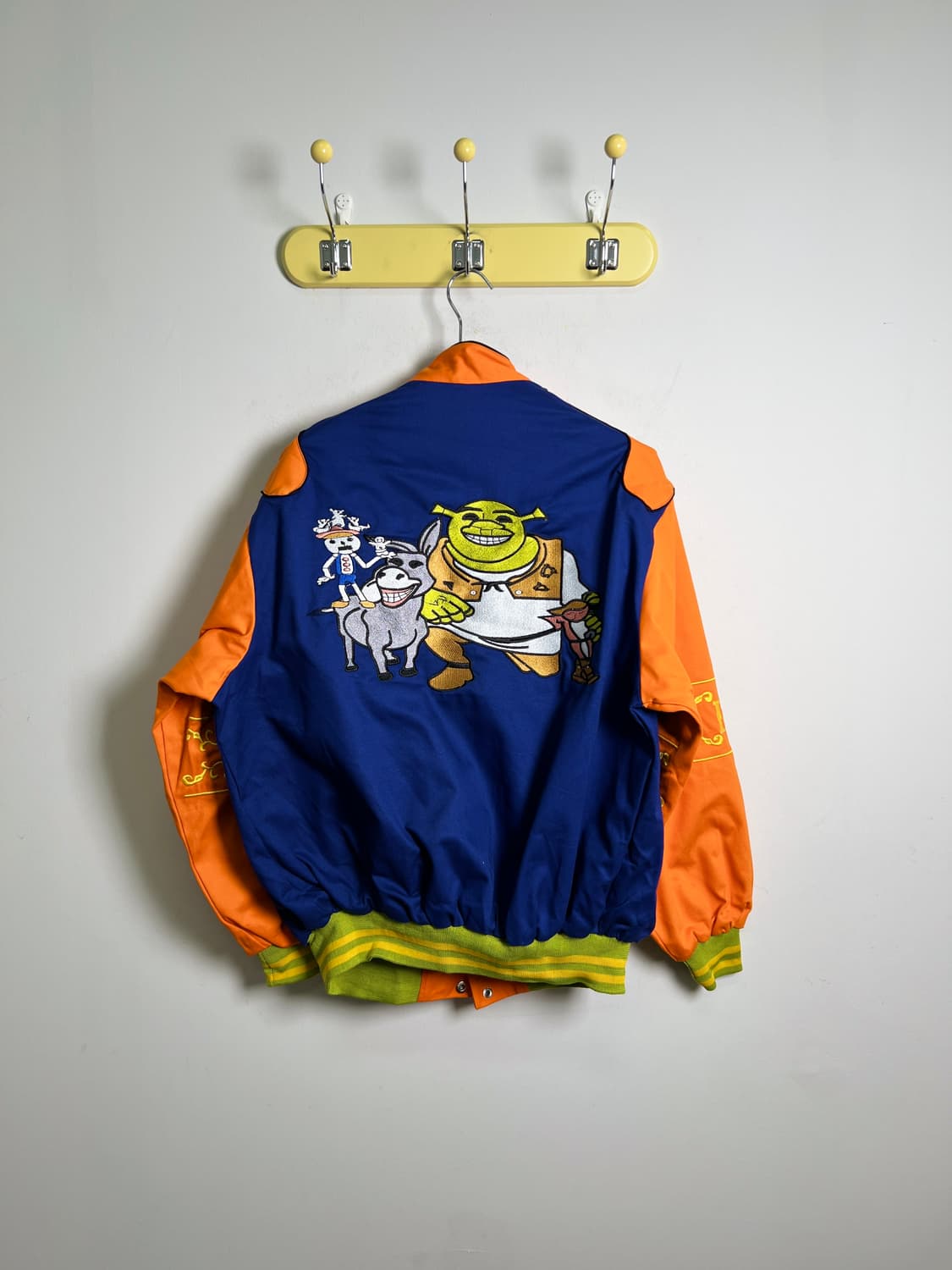 Vintage m&m 슈렉 racing jacket 상품이미지2